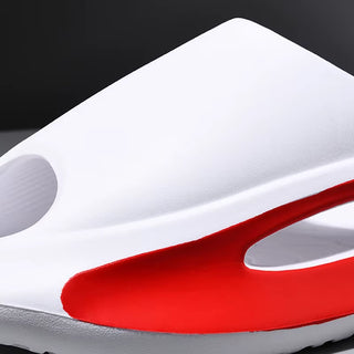 EVA Soft Bottom Summer Slippers for Men and Women - Thick Sole Indoor Slides and Beach Flip Flops