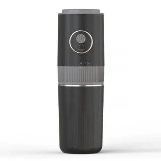 Portable Electric Coffee Grinder & Pour-Over Maker | 2-in-1 Travel Coffee Machine for Camping, Office & Outdoor Use