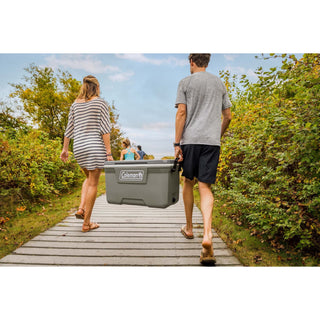 Coleman 316 Series 70-Quart Hard Chest Cooler – Silver Ash
