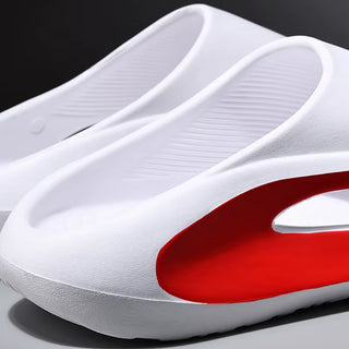 EVA Soft Bottom Summer Slippers for Men and Women - Thick Sole Indoor Slides and Beach Flip Flops