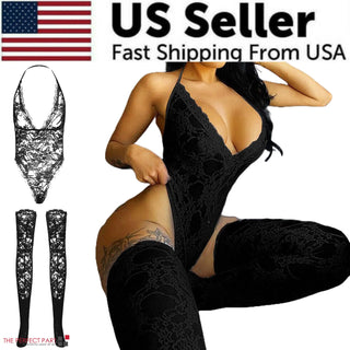 Elegant Lace Babydoll Sleepwear for Women – Sexy Plus Size Lingerie