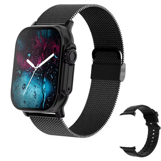 LAXASFIT Smart Watch for Men & Women – Bluetooth Calls, Heart Rate Monitor, Fitness Tracker, Message Alerts, Android & iPhone Compatible