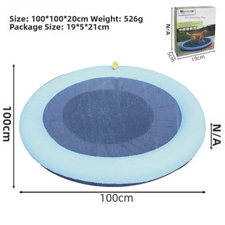 Inflatable Water Spray Pool and Splash Pad for Summer Outdoor Play - Ideal for Children and Pets