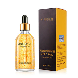 Transform Your Skin with the Luxurious 24K Gold Hyaluronic Acid Face Serum - Ultimate Anti-Aging, Lifting & Brightening Formula