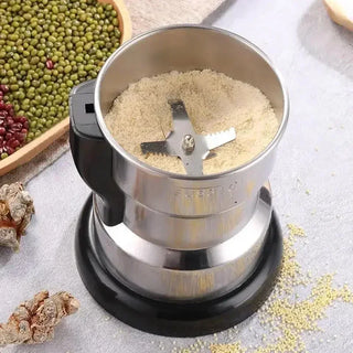 400W Electric Grinder for Coffee, Spices, Grains & Nuts | Multifunctional Stainless Steel Kitchen Grinder