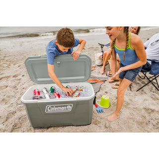 Coleman 316 Series 70-Quart Hard Chest Cooler – Silver Ash
